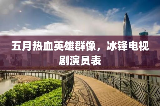 五月热血英雄群像，冰锋电视剧演员表