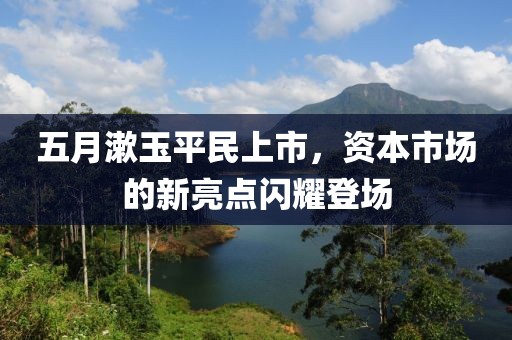 五月漱玉平民上市，资本市场的新亮点闪耀登场