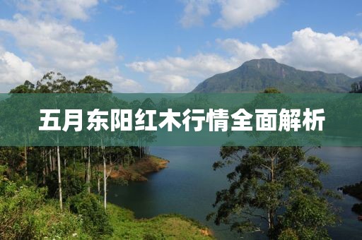 五月东阳红木行情全面解析