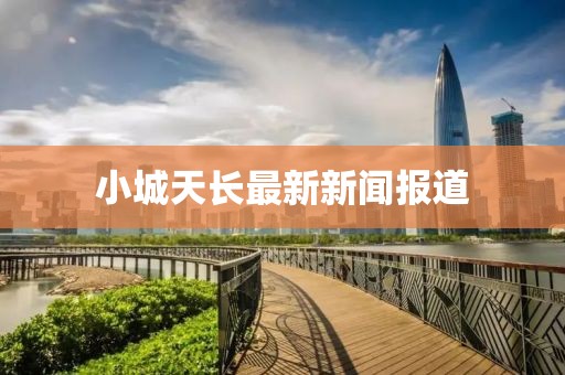 小城天长最新新闻报道