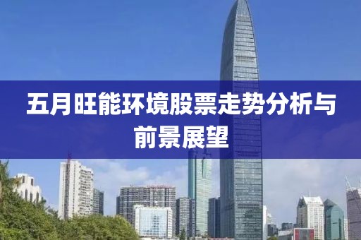 五月旺能环境股票走势分析与前景展望