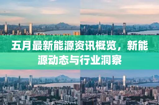 五月最新能源资讯概览，新能源动态与行业洞察
