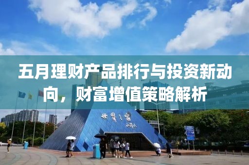 五月理财产品排行与投资新动向，财富增值策略解析
