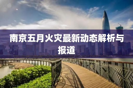 南京五月火灾最新动态解析与报道