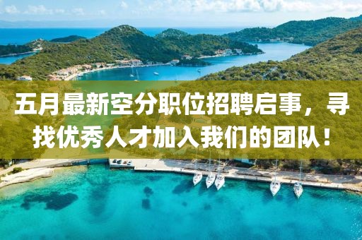 五月最新空分职位招聘启事，寻找优秀人才加入我们的团队！