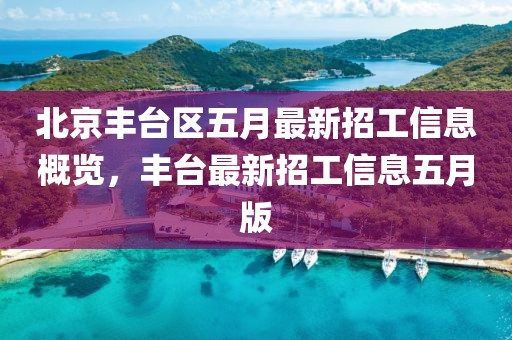 北京丰台区五月最新招工信息概览，丰台最新招工信息五月版