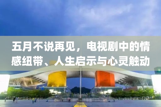 五月不说再见，电视剧中的情感纽带、人生启示与心灵触动