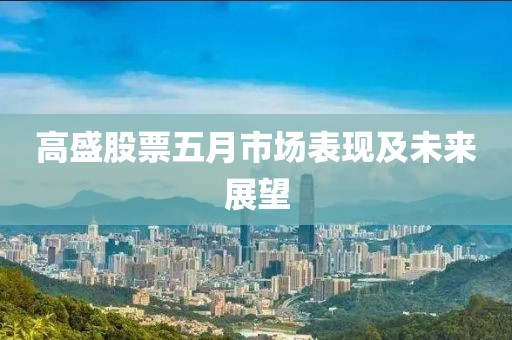 高盛股票五月市场表现及未来展望
