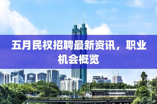 五月民权招聘最新资讯，职业机会概览