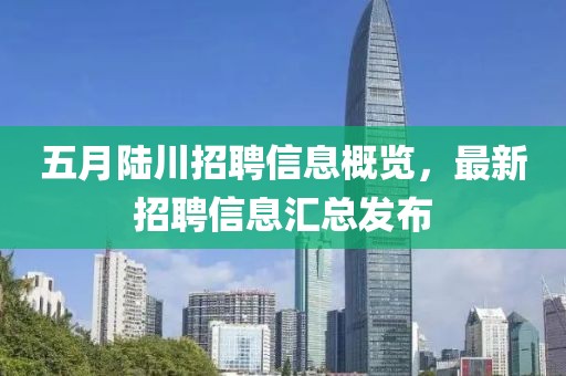 五月陆川招聘信息概览，最新招聘信息汇总发布
