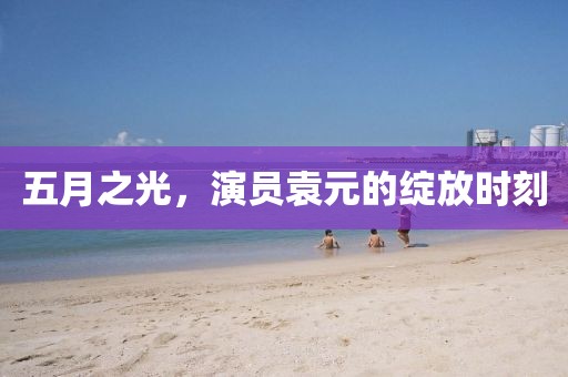 五月之光，演员袁元的绽放时刻