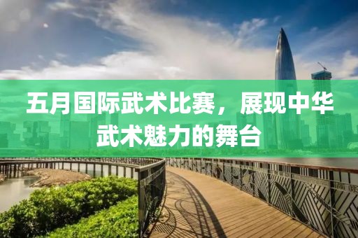 五月国际武术比赛，展现中华武术魅力的舞台