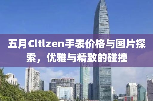 五月Cltlzen手表价格与图片探索，优雅与精致的碰撞