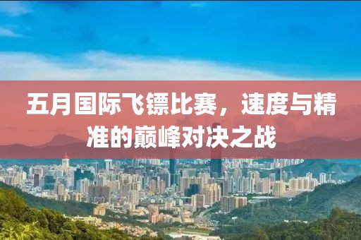 五月国际飞镖比赛，速度与精准的巅峰对决之战
