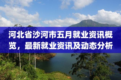 河北省沙河市五月就业资讯概览，最新就业资讯及动态分析