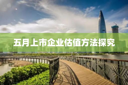 五月上市企业估值方法探究