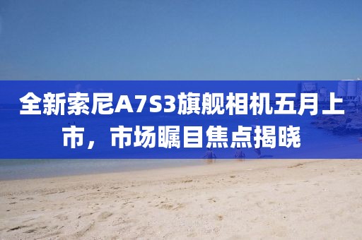 全新索尼A7S3旗舰相机五月上市，市场瞩目焦点揭晓