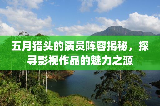 五月猎头的演员阵容揭秘，探寻影视作品的魅力之源