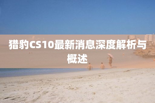 猎豹CS10最新消息深度解析与概述
