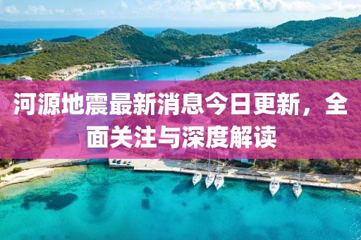 河源地震最新消息今日更新，全面关注与深度解读