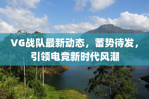 VG战队最新动态，蓄势待发，引领电竞新时代风潮