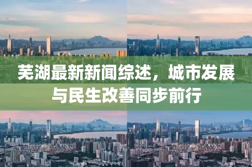 芜湖最新新闻综述，城市发展与民生改善同步前行