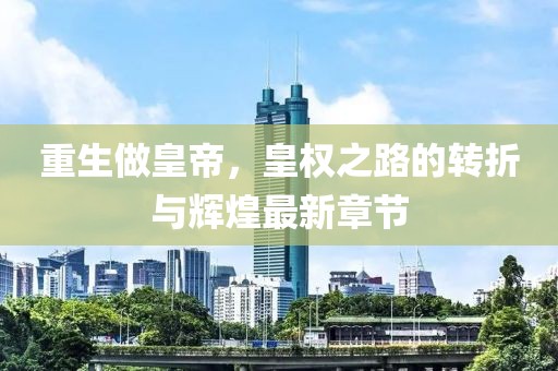 重生做皇帝，皇权之路的转折与辉煌最新章节