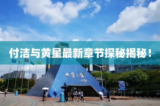 付洁与黄星最新章节探秘揭秘！