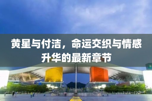 黄星与付洁，命运交织与情感升华的最新章节
