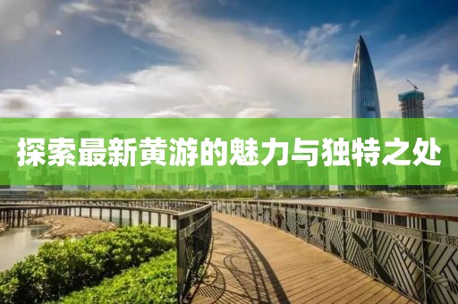 探索最新黄游的魅力与独特之处